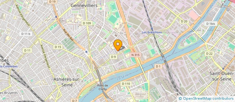 localisation de l'entreprise MONSIEUR MOHAMED ELMATI à GENNEVILLIERS