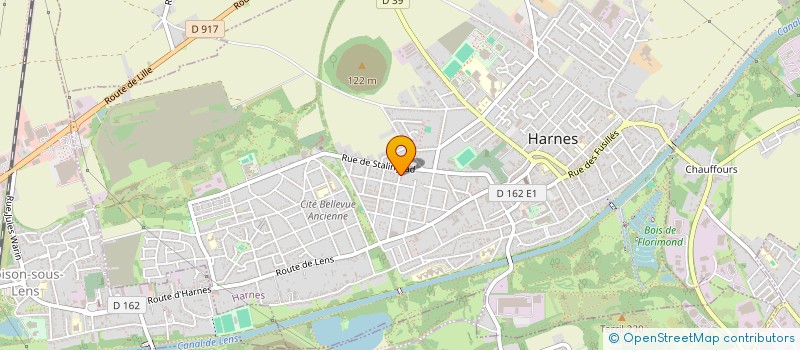 localisation de l'entreprise MONSIEUR MOHAMED ELMIRI  HARNES