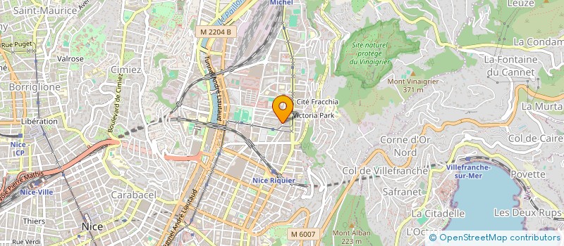 localisation de l'entreprise MONSIEUR MOHAMED ELMORABIT à NICE