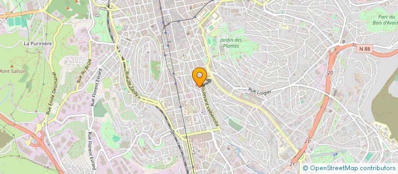 localisation de l'entreprise MONSIEUR MOHAMED-ELYACE IBEN-CHEIKH-ALI  SAINT-ETIENNE