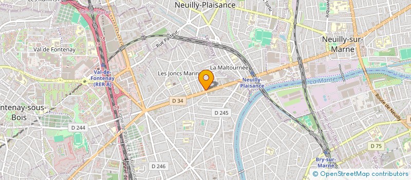 localisation de l'entreprise MONSIEUR MOHAMED EMINE GAFSI  LE PERREUX-SUR-MARNE