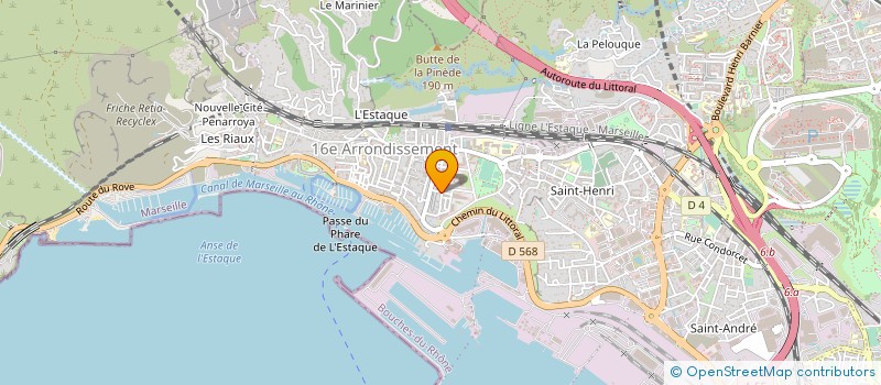 localisation de l'entreprise MONSIEUR MOHAMED ENNADJAR à MARSEILLE