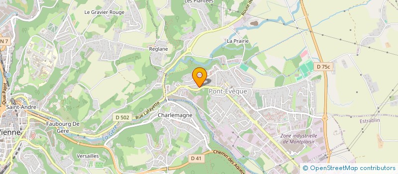 localisation de l'entreprise MONSIEUR MOHAMED ER-RAMACH  PONT-EVEQUE