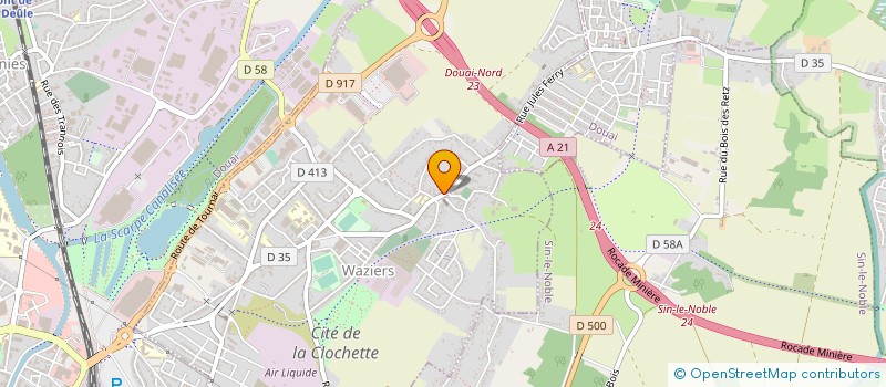 localisation de l'entreprise MONSIEUR MOHAMED ERRAIS à WAZIERS