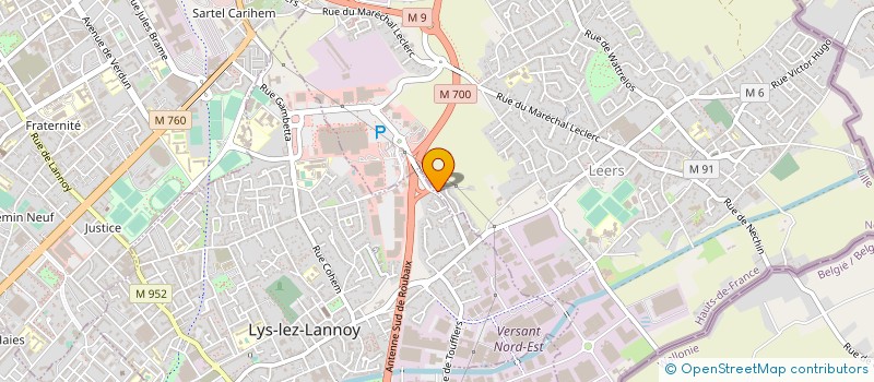 localisation de l'entreprise MONSIEUR MOHAMED ERRAMI  LEERS