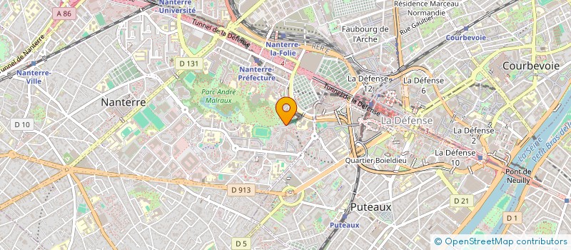 localisation de l'entreprise MONSIEUR MOHAMED ERRILA à NANTERRE