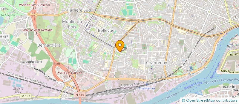 localisation de l'entreprise MONSIEUR MOHAMED ERROUICHAQ à NANTES