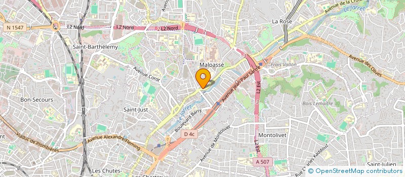 localisation de l'entreprise MONSIEUR MOHAMED ERRRABIA à MARSEILLE