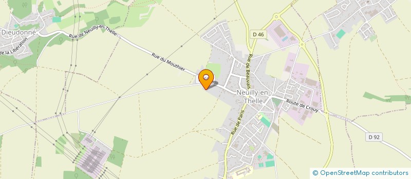localisation de l'entreprise MONSIEUR MOHAMED ES-SAAD à NEUILLY-EN-THELLE