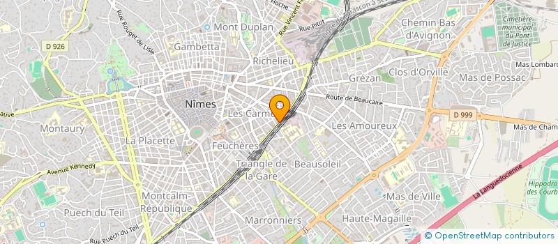 localisation de l'entreprise MONSIEUR MOHAMED ESSAADAOUI  NIMES