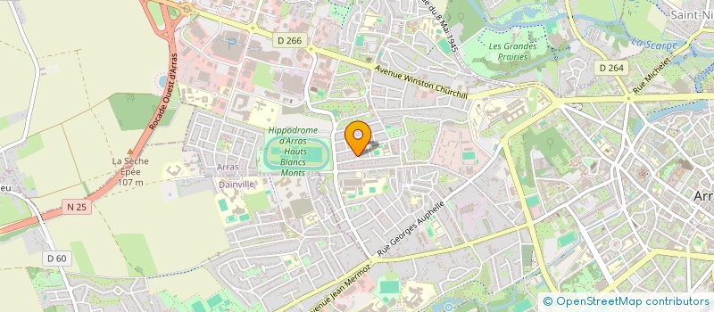 localisation de l'entreprise MONSIEUR MOHAMED ESSABAOUNI à ARRAS