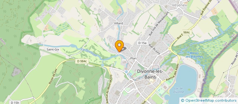 localisation de l'entreprise MONSIEUR MOHAMED ESSAHIMI à DIVONNE-LES-BAINS