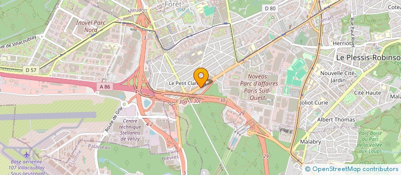 localisation de l'entreprise MONSIEUR MOHAMED ESSAHRAOUI à CLAMART
