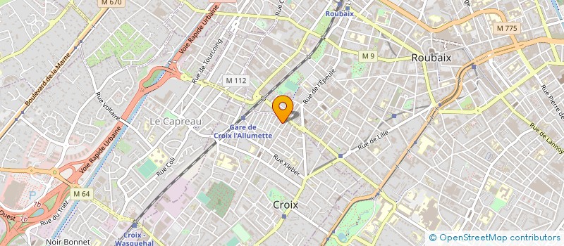 localisation de l'entreprise MONSIEUR MOHAMED ESSAIKOUKI  CROIX