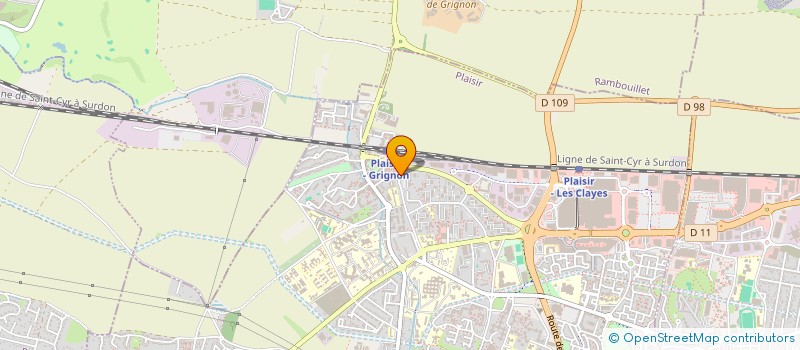 localisation de l'entreprise MONSIEUR MOHAMED ESSAOUI  PLAISIR