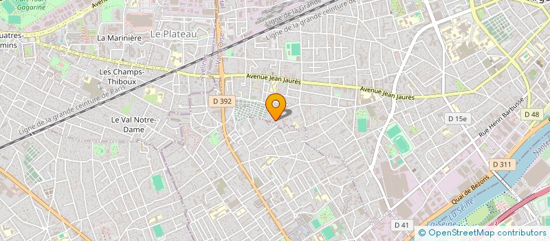 localisation de l'entreprise MONSIEUR MOHAMED ESSELIMANI  ARGENTEUIL