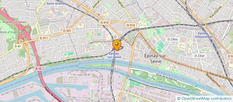 localisation de l'entreprise MONSIEUR MOHAMED ESSIBA à EPINAY-SUR-SEINE