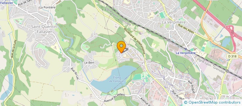 localisation de l'entreprise MONSIEUR MOHAMED ESSID  SAINT-QUENTIN-FALLAVIER