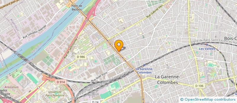 localisation de l'entreprise MONSIEUR MOHAMED ESSOUFFI à COLOMBES