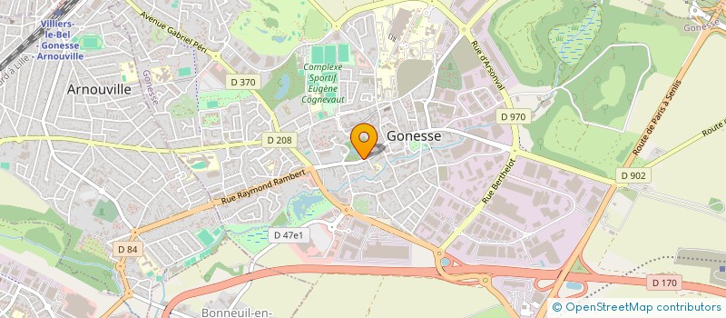 localisation de l'entreprise MONSIEUR MOHAMED ETTALEB  GONESSE