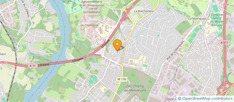 localisation de l'entreprise MONSIEUR MOHAMED EZ-ZAHID à CARQUEFOU