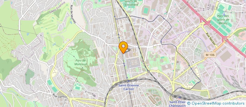 localisation de l'entreprise MONSIEUR MOHAMED EZZAIDI  SAINT-ETIENNE