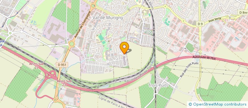 localisation de l'entreprise MONSIEUR MOHAMED EZZANNAGUI  REIMS