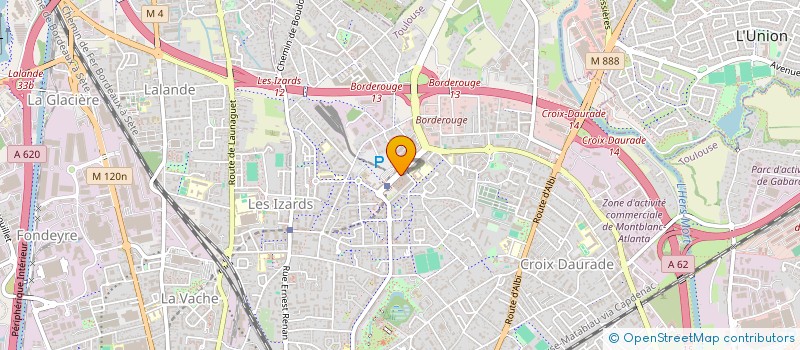 localisation de l'entreprise MONSIEUR MOHAMED EZZAOUCHE  TOULOUSE