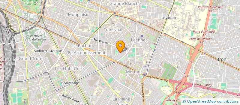 localisation de l'entreprise MONSIEUR MOHAMED-FADHEL ALI  LYON