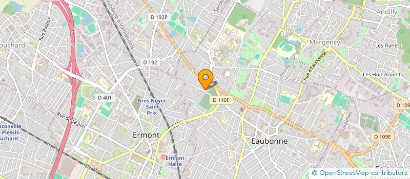 localisation de l'entreprise MONSIEUR MOHAMED FADI LARBI à EAUBONNE