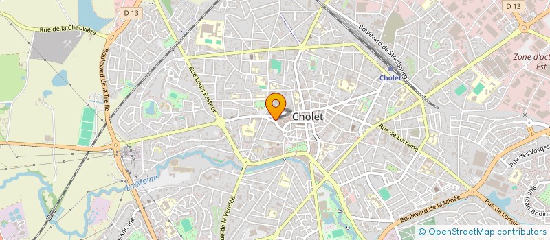 localisation de l'entreprise MONSIEUR MOHAMED FAKHIRI à CHOLET