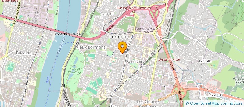 localisation de l'entreprise MONSIEUR MOHAMED FAKRAOUI à LORMONT