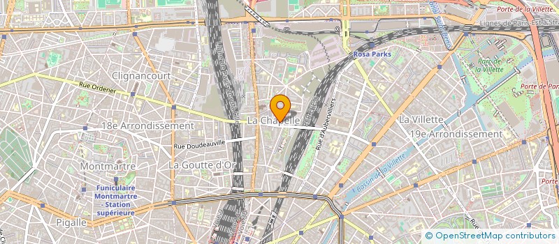 localisation de l'entreprise MONSIEUR MOHAMED FALILOU DIA  PARIS