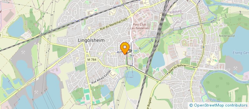 localisation de l'entreprise MONSIEUR MOHAMED FALLANI  LINGOLSHEIM