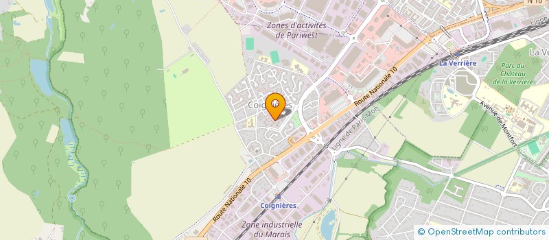 localisation de l'entreprise MONSIEUR MOHAMED FALLOUS  COIGNIERES