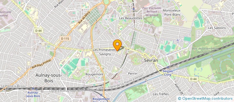 localisation de l'entreprise MONSIEUR MOHAMED FAOUZI à SEVRAN