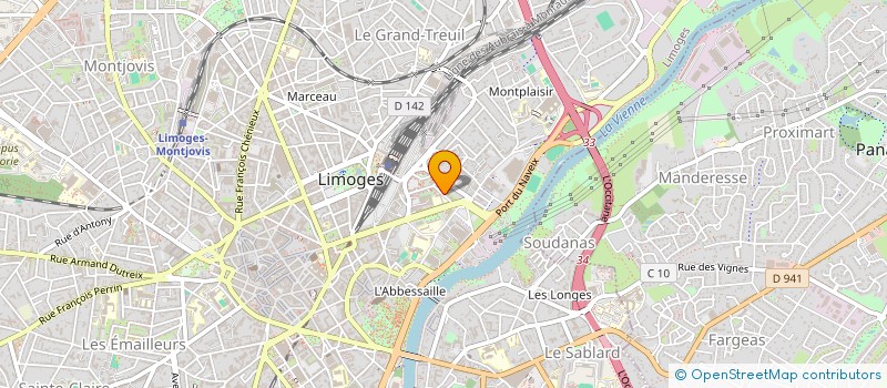 localisation de l'entreprise MONSIEUR MOHAMED FARAH à LIMOGES