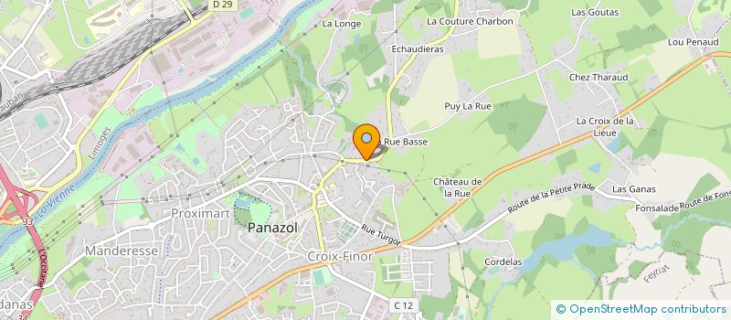 localisation de l'entreprise MONSIEUR MOHAMED FARES à PANAZOL