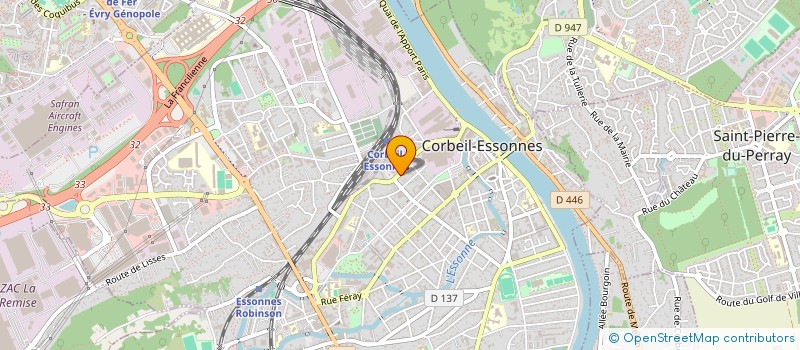 localisation de l'entreprise MONSIEUR MOHAMED FARES RAMDANI  CORBEIL-ESSONNES