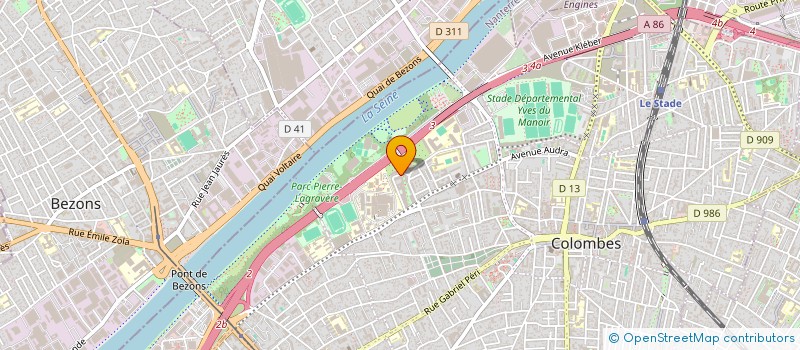 localisation de l'entreprise MONSIEUR MOHAMED FARHATI à COLOMBES