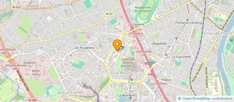 localisation de l'entreprise MONSIEUR MOHAMED FATHI  TOULOUSE