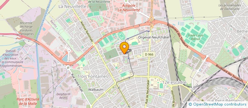 localisation de l'entreprise MONSIEUR MOHAMED FATMI  REIMS