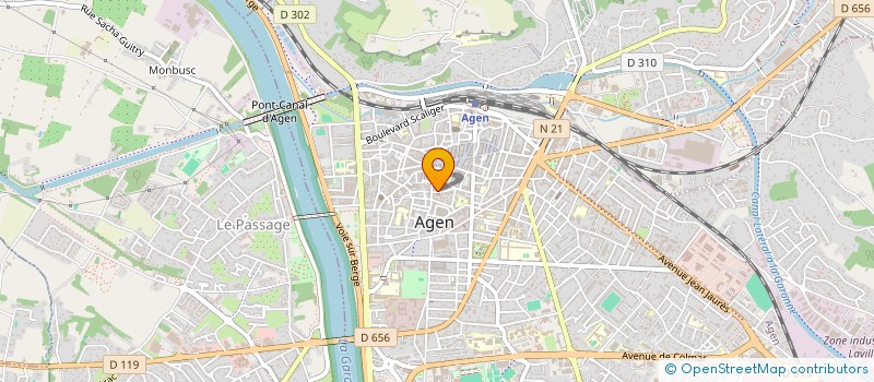 localisation de l'entreprise MONSIEUR MOHAMED FELLAH à AGEN