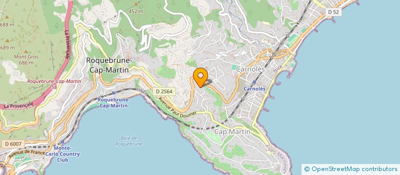 localisation de l'entreprise MONSIEUR MOHAMED FERCHICHI à ROQUEBRUNE-CAP-MARTIN