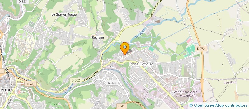 localisation de l'entreprise MONSIEUR MOHAMED FERCHICHI  PONT-EVEQUE