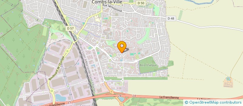 localisation de l'entreprise MONSIEUR MOHAMED FEREHAN  COMBS-LA-VILLE