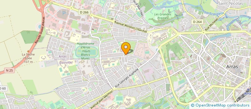 localisation de l'entreprise MONSIEUR MOHAMED FERHAT à ARRAS
