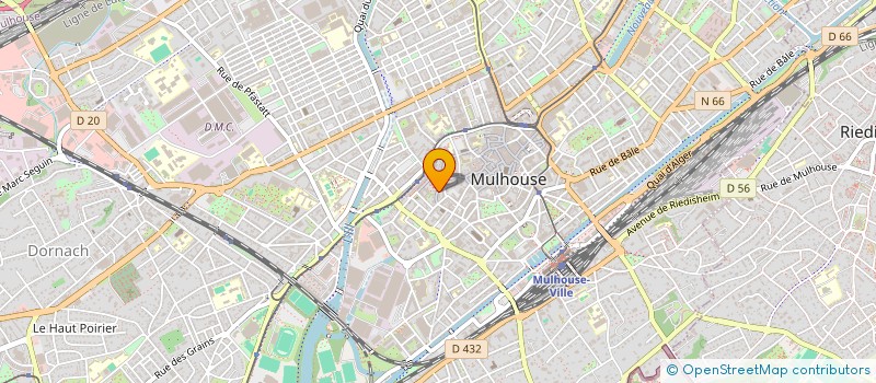 localisation de l'entreprise MONSIEUR MOHAMED FERHATI à MULHOUSE