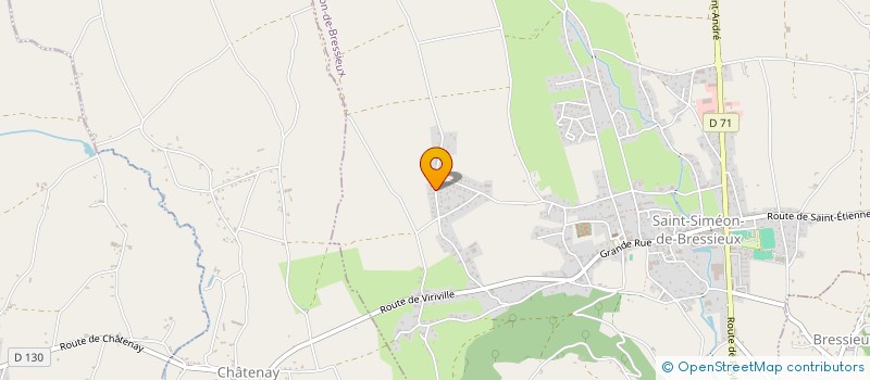 localisation de l'entreprise MONSIEUR MOHAMED-FERID AMRI  SAINT-SIMEON-DE-BRESSIEUX