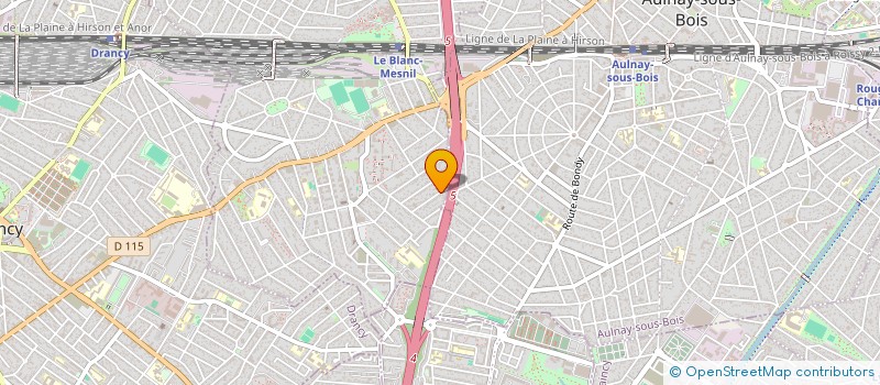 localisation de l'entreprise MONSIEUR MOHAMED FERJANI à LE BLANC-MESNIL
